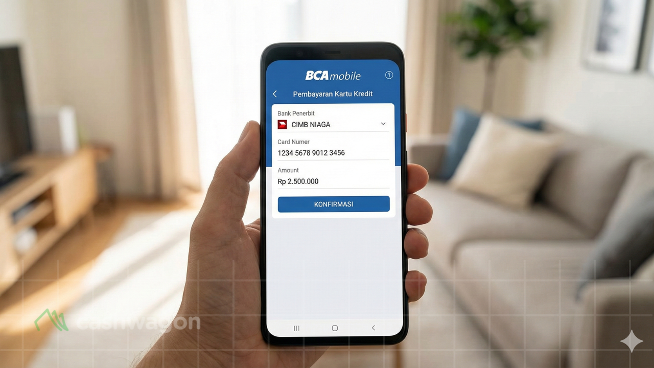 Cara Bayar Kartu Kredit CIMB Niaga Via M Banking BCA