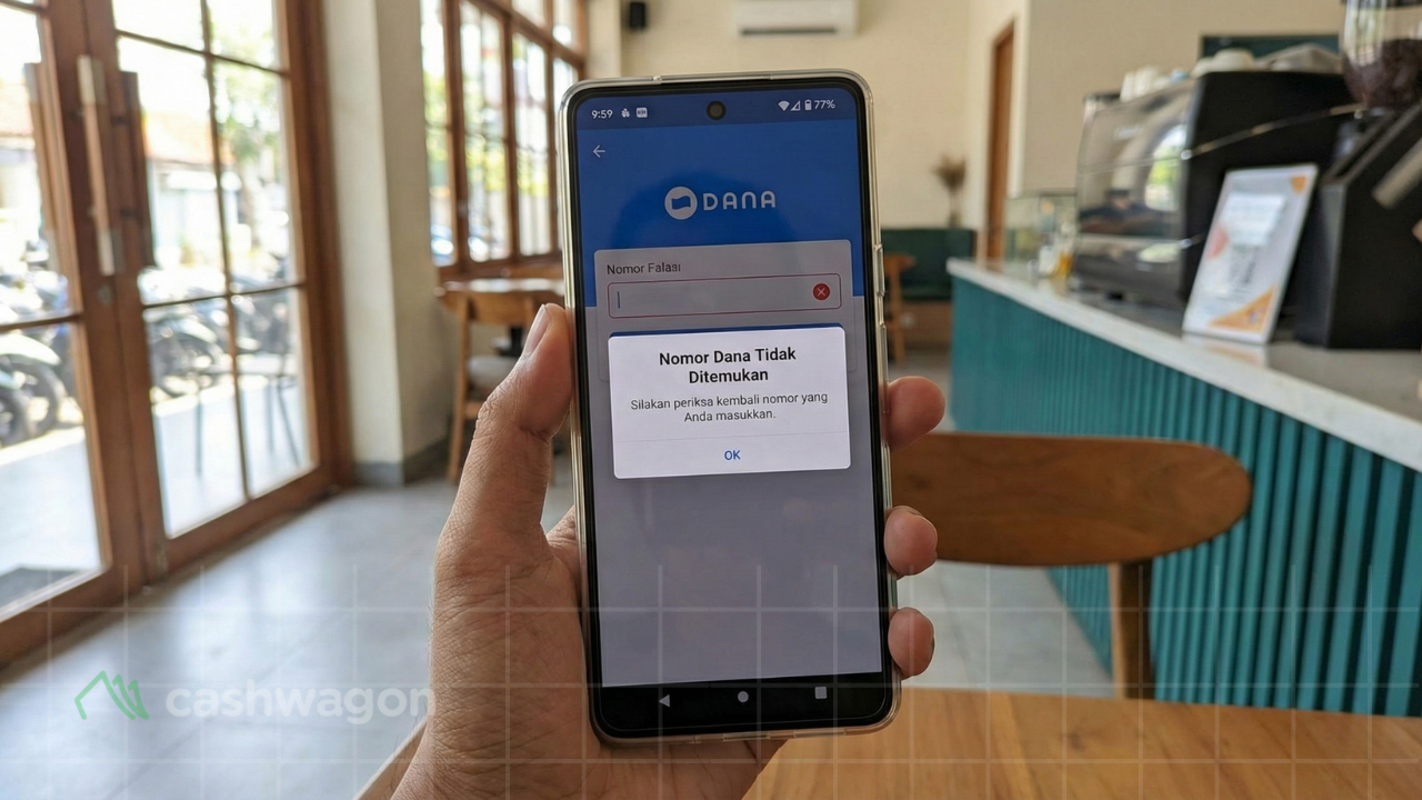 Nomor Dana Tidak Ditemukan: