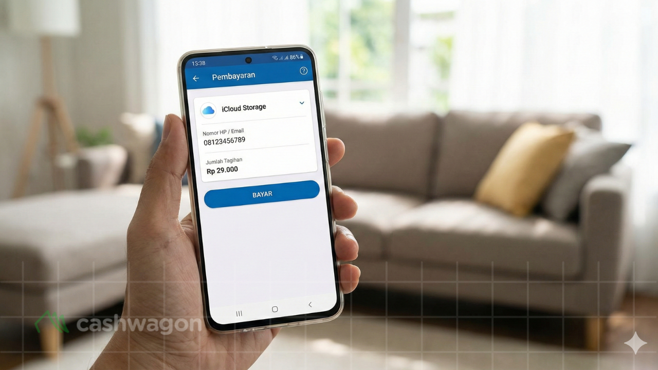 Cara Bayar iCloud Lewat BRImo
