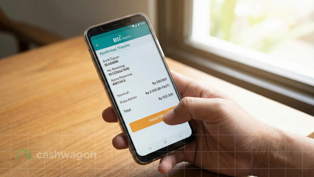 Cara Transfer BSI ke SeaBank