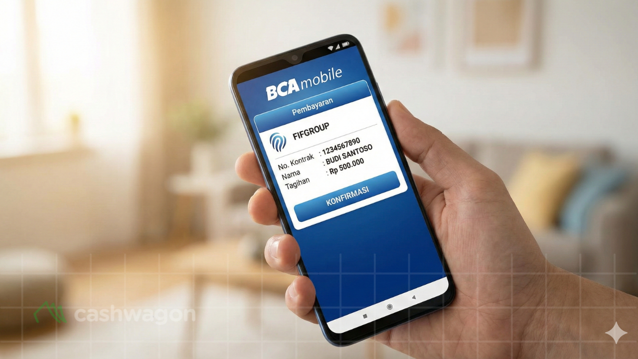 Cara Bayar FIF Lewat m Banking BCA