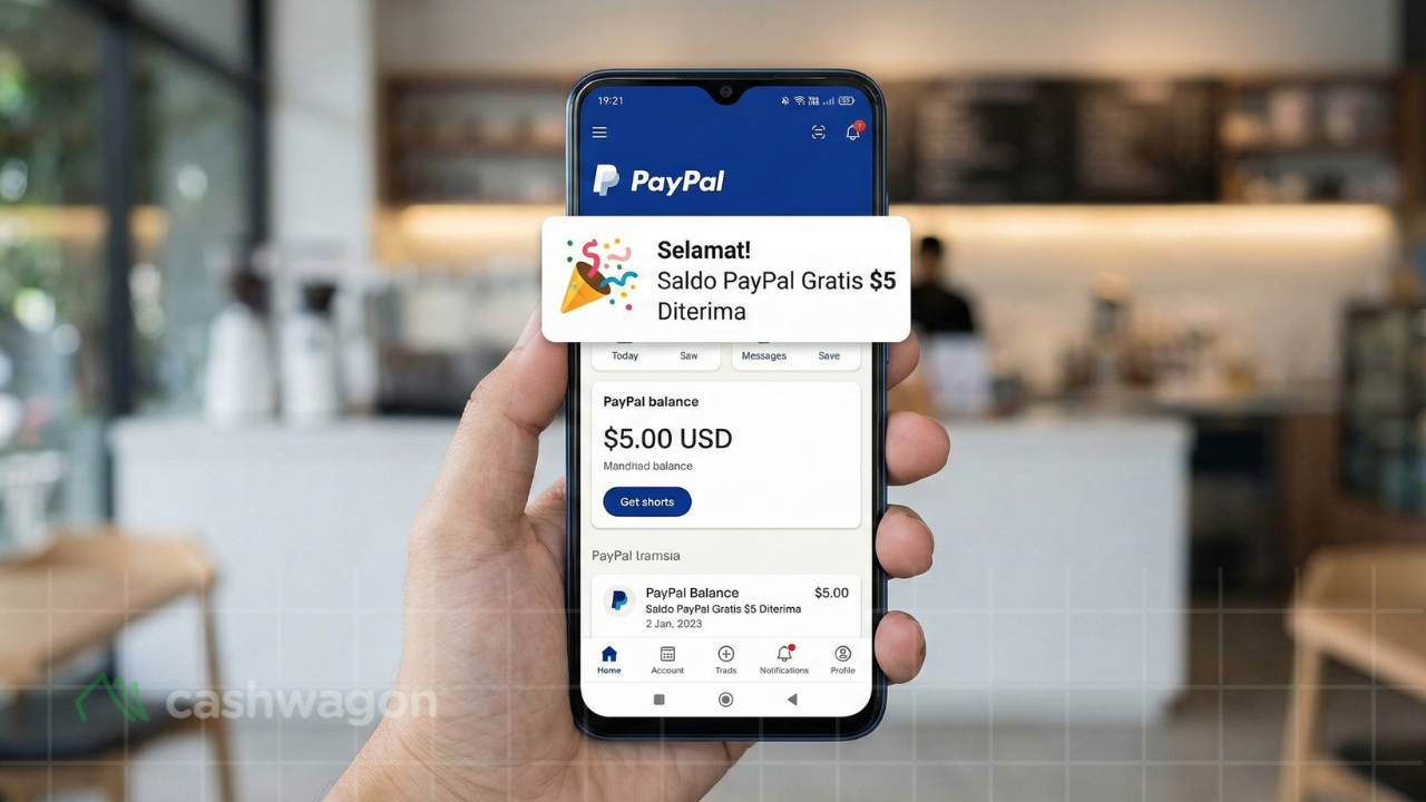 Cara Mendapatkan Saldo PayPal Gratis